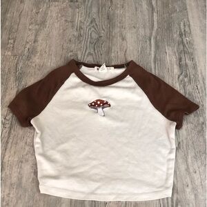 Mushroom Crop Top